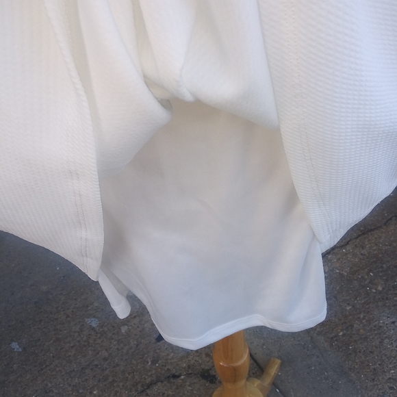 Francescas | Pleated Bow Dress w/ Bling & Pearls - Picture 4 of 8